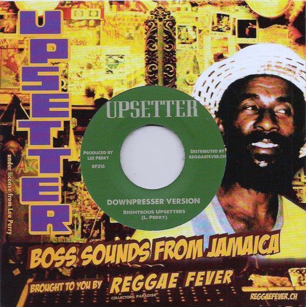 Peter Tosh & The Wailers / The Righteous Upsetters : Downpresser / Downpresser Version (7", RE)
