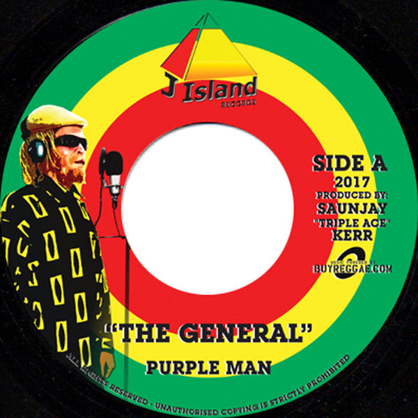 Purple Man* : The General (7")