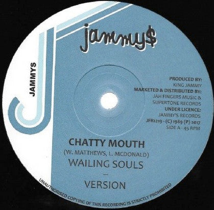 Wailing Souls / Dennis Brown : Chatty Mouth / Now And Forever (12")