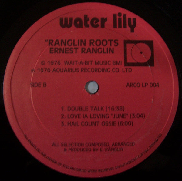 Ernest Ranglin : Ranglin Roots (LP, Album, RP, Red)