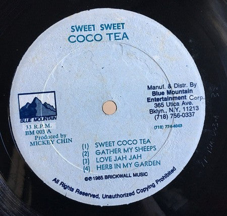 Cocoa Tea : Sweet Sweet Coco Tea (LP, Album)
