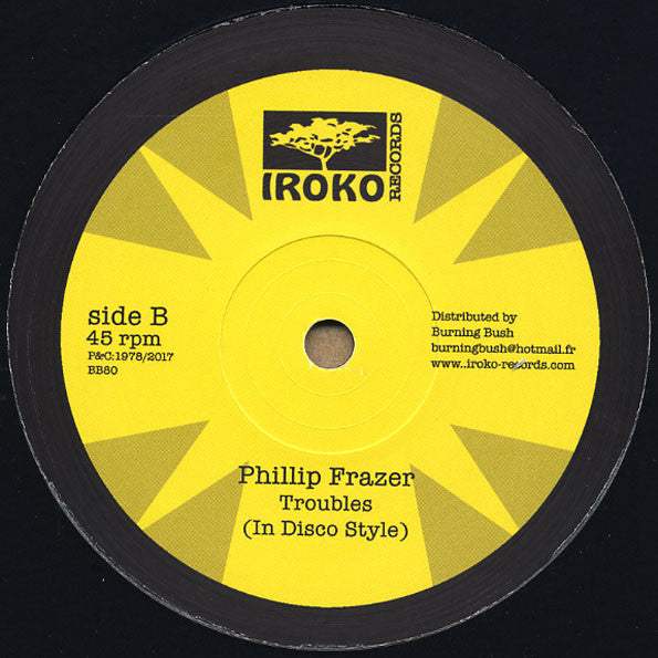 Phillip Fraser : John Saw Them Coming / Troubles (12", RE)
