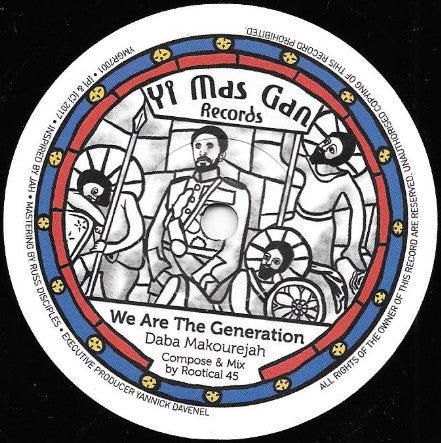 Daba Makourejah : We Are The Generation (7", Single)