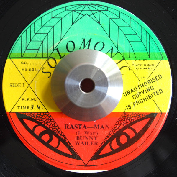 Bunny Wailer / Istan : Rasta-Man / Vision Land (7")