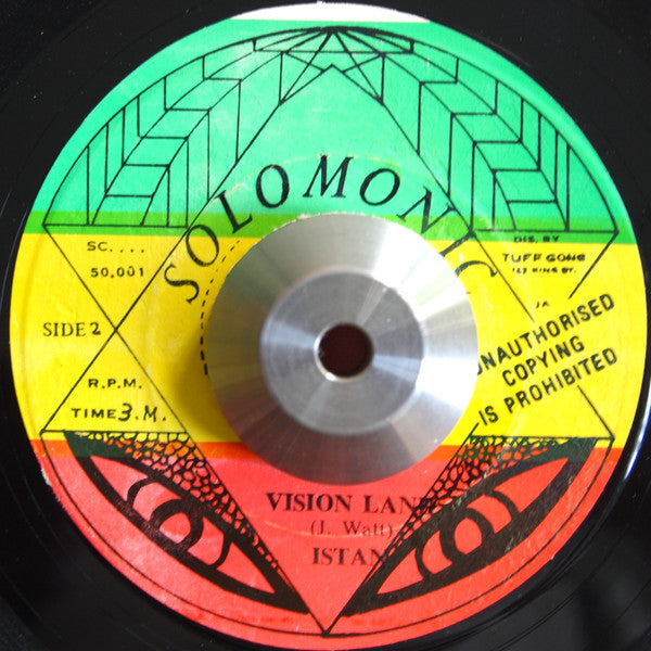 Bunny Wailer / Istan : Rasta-Man / Vision Land (7")