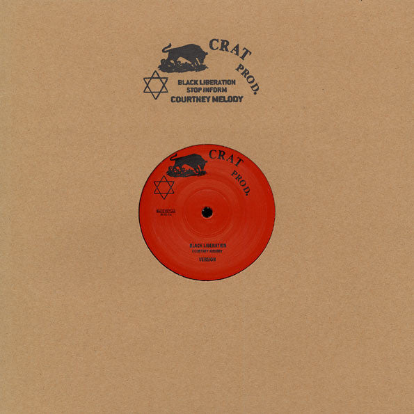 Courtney Melody : Black Liberation / Stop Inform (12", RE, RM)