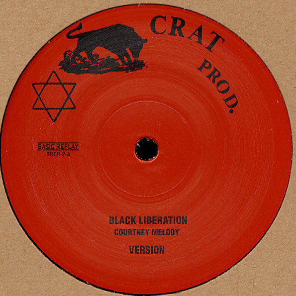 Courtney Melody : Black Liberation / Stop Inform (12", RE, RM)