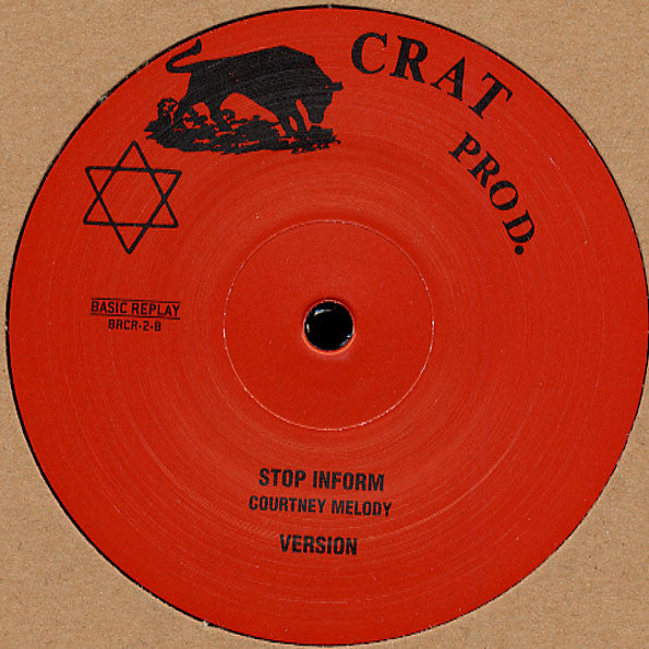 Courtney Melody : Black Liberation / Stop Inform (12", RE, RM)