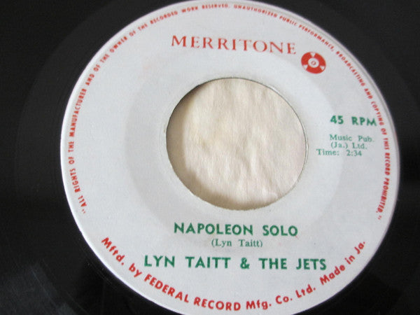 Lynn Taitt & The Jets : Talking Love / Napoleon Solo (7", Single)
