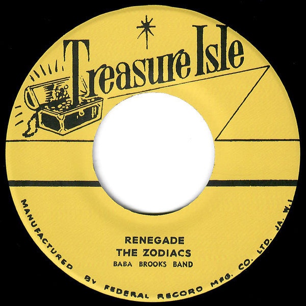 The Zodiacs (5), Baba Brooks Band* /  Baba Brooks Band* : Renegade / Duck Soup (7", Ltd, RM)