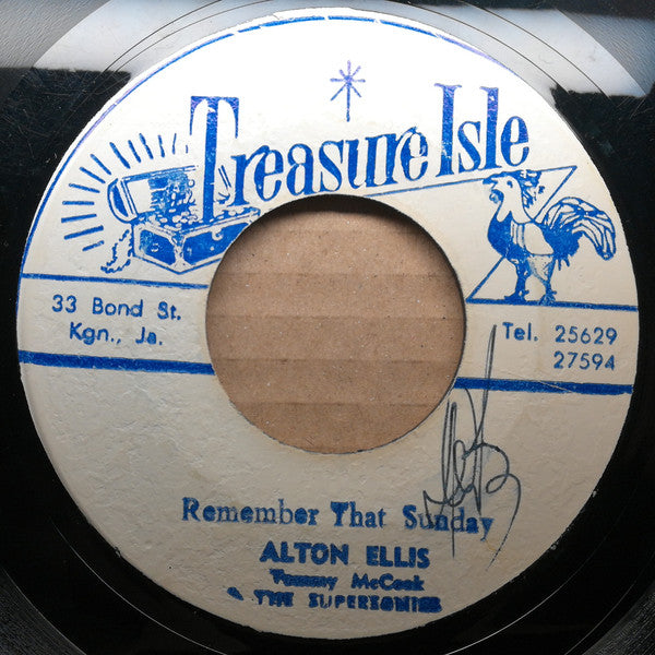 Alton Ellis : Remember That Sunday (7", Single)