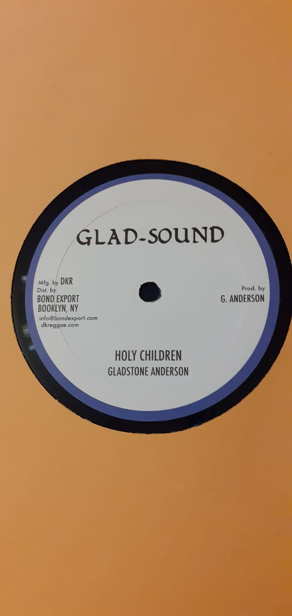 Gladstone Anderson : Holy Mount Zion / Holy Children  (10")