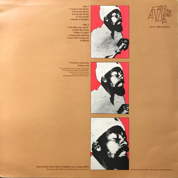 U-Roy : U. Roy (LP, Album)