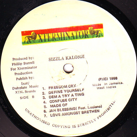 Sizzla : Kalonji (LP)