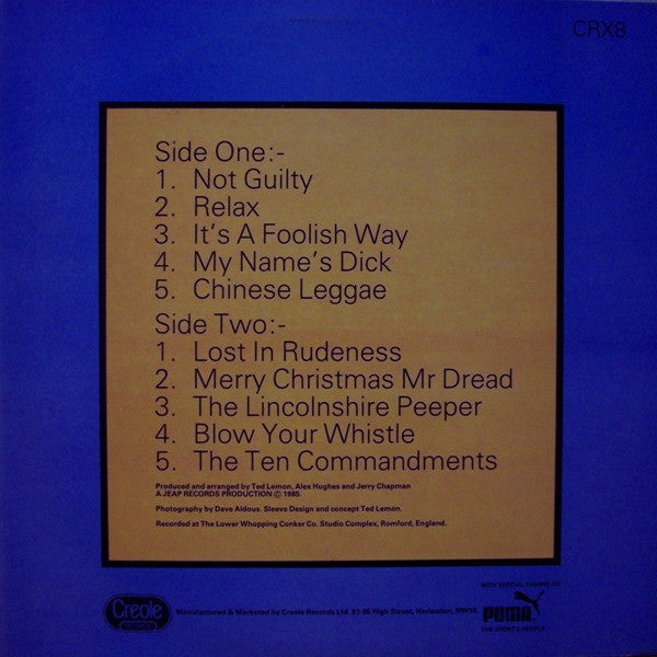 Judge Dread : Not Guilty (LP, Album)