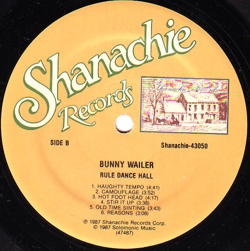 Bunny Wailer : Rule Dance Hall (LP, Album)