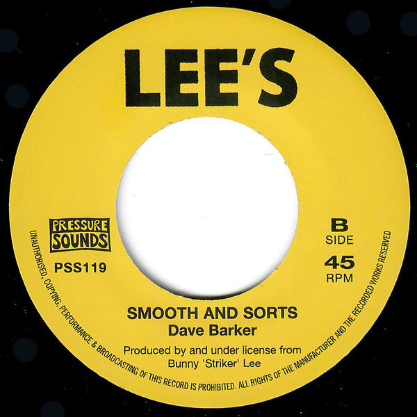 The Bunny Lee Allstars / Dave Barker (2) : Ivan Itler The Conqueror / Smooths And Sorts (7", Single)