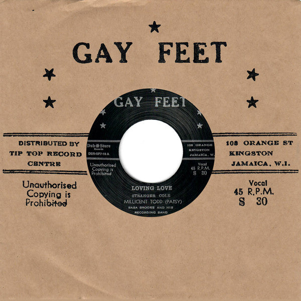 Patsy Todd, The Baba Brooks Band : Loving Love (7")