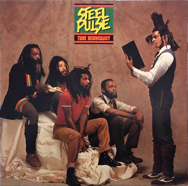 Steel Pulse : True Democracy (LP, Album, AR)