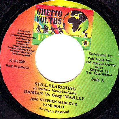 Damian "Jr. Gong" Marley* : Still Searching / More Justice (7")