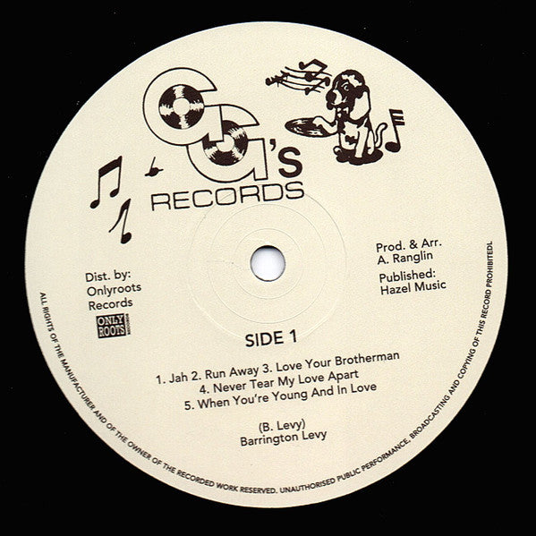 Barrington Levy : Barrington Levy's Life Style (LP, Album, RE)