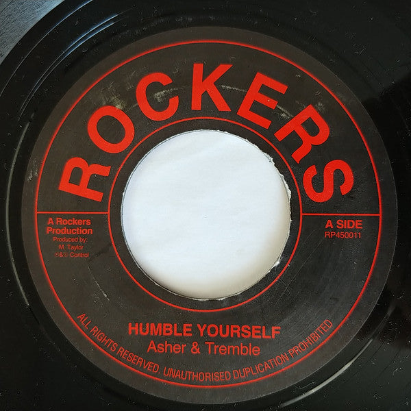 Asher & Tremble* : Humble Yourself (7", Single, RE)