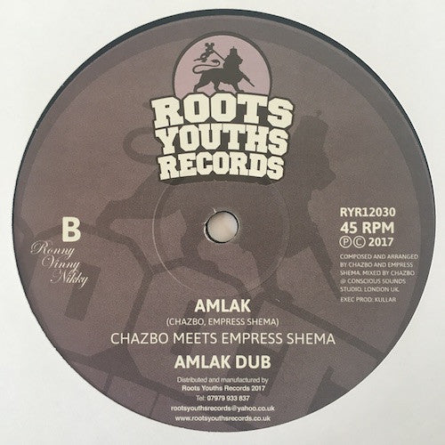 Chazbo Meets Empress Shema : King Selassie I Calling (12")