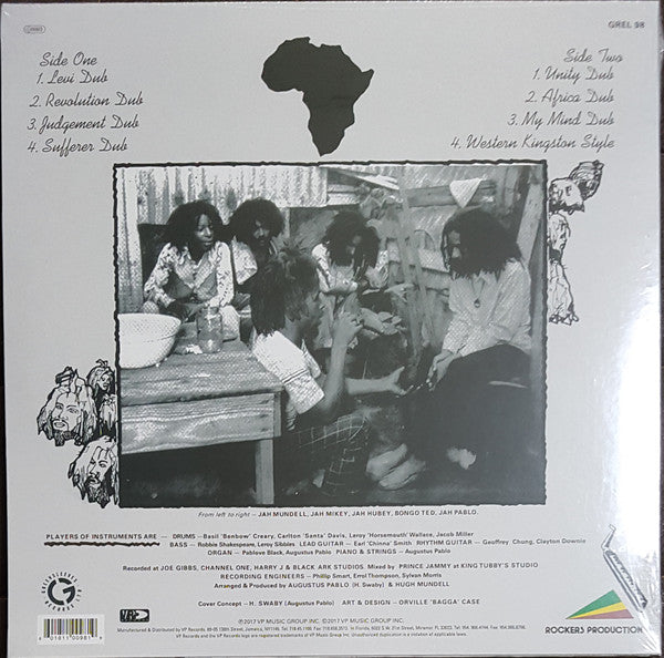 Augustus Pablo : Africa Must Be Free By 1983 Dub (LP, Album, RE)