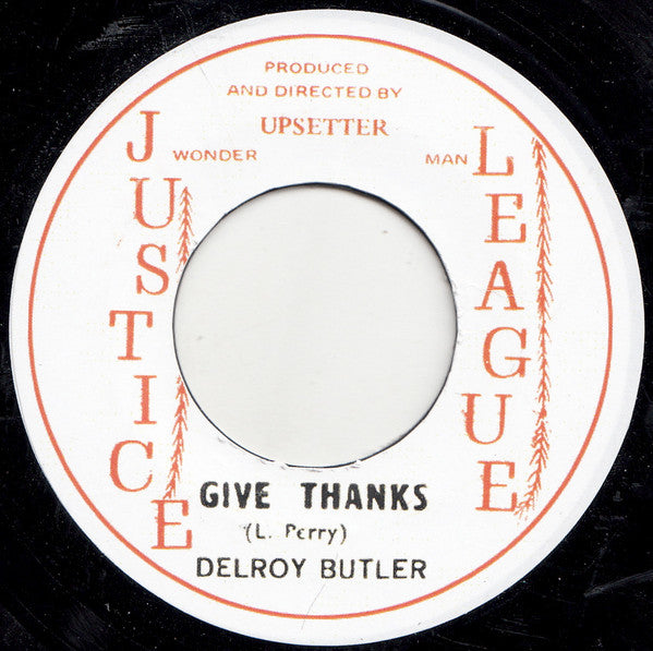 Delroy Butler / Leroy "Horsemouth" Wallace : Give Thanks / Herb Vendor (7", RE, Unofficial)