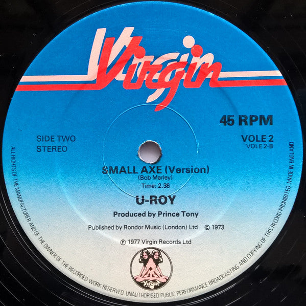 U-Roy : Small Axe (12")