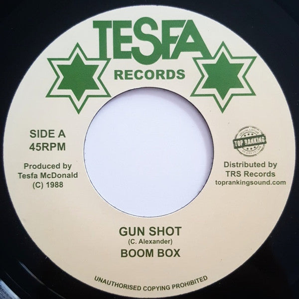 Boom Box (5) : Gun Shot (7", RE)