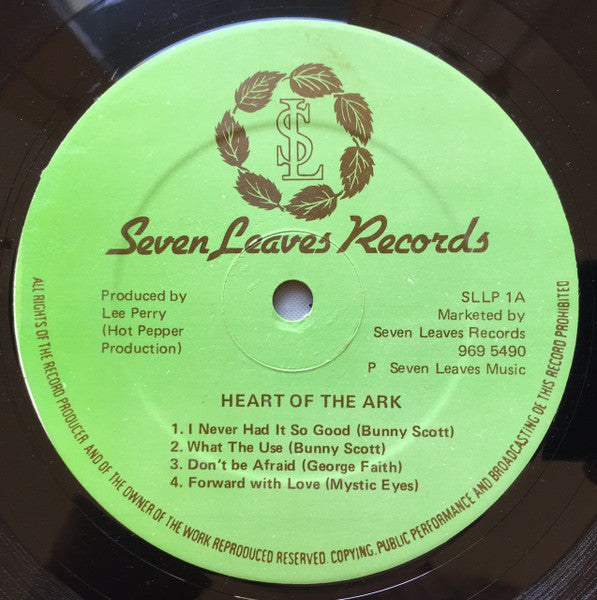 Lee Perry : Heart Of The Ark (LP, Comp)