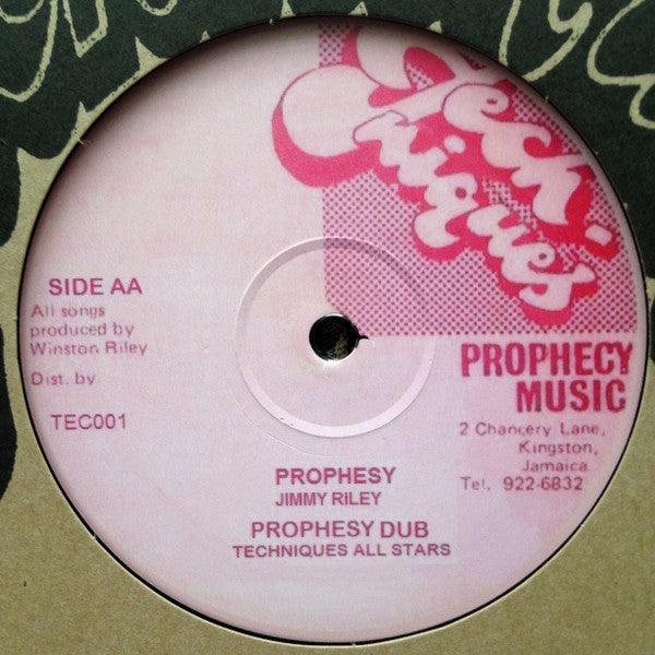 Johnny Osbourne / Jimmy Riley : Purfie Your Heart / Prophesy (12")