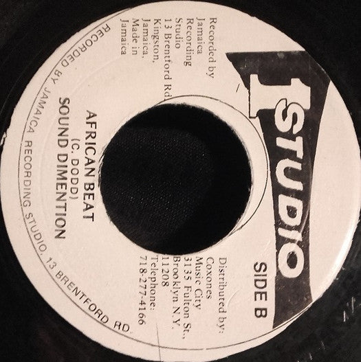 The Eternal* / Sound Dimention* : Stars / African Beat (7", RP)