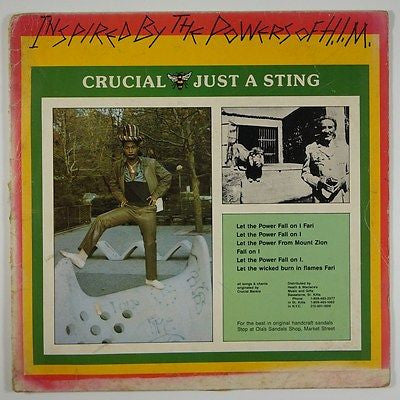 Crucial Bankie : Just A Sting (LP, Album)
