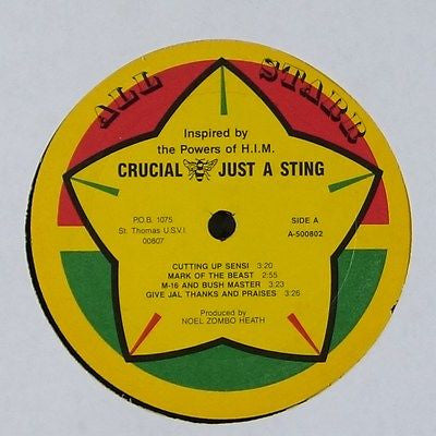 Crucial Bankie : Just A Sting (LP, Album)