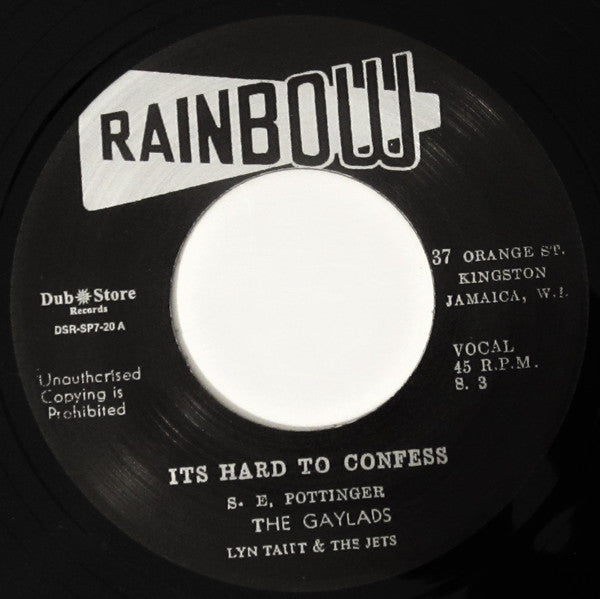 The Gaylads, Lyn Taitt & The Jets* : It's Hard To Confess / I Need Your Loving (7", Single, RP)