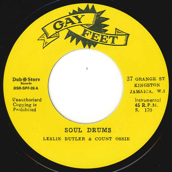 Leslie Butler & Count Ossie / The Gaylads, Lyn Taitt & The Jets* : Soul Drums / ABC Rock Steady (7")