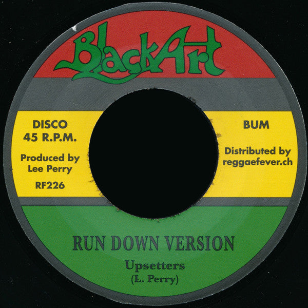 Danny Clarke / The Upsetters : Nuh Fe Run It Down (7", Single, RE)