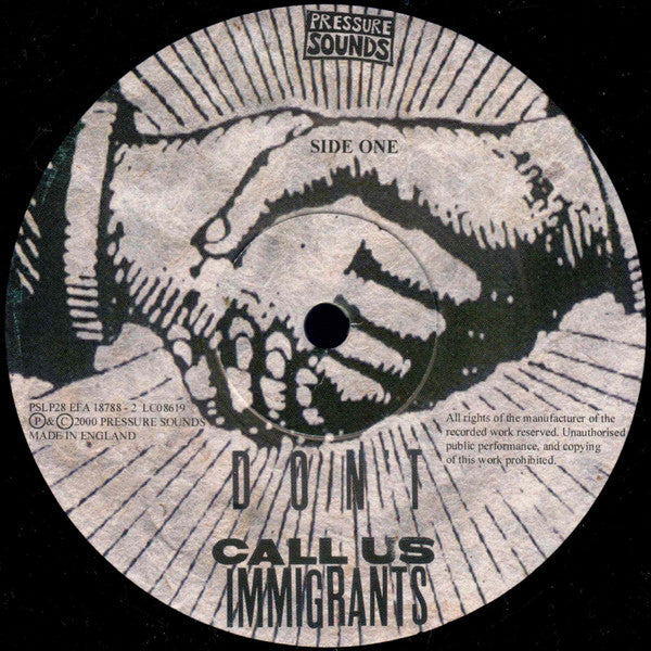 Various : Don't Call Us Immigrants (LP, Comp)