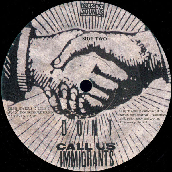 Various : Don't Call Us Immigrants (LP, Comp)