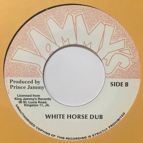 John Steele (2) : Selassie On His White Horse (7", RE)