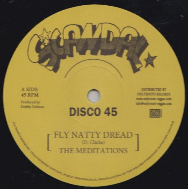 The Meditations : Fly Natty Dread / Justice (12")