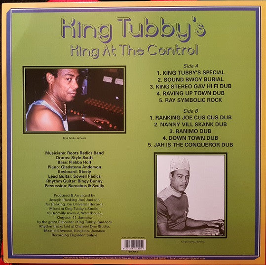 King Tubby's* : King At The Control (LP, RE)