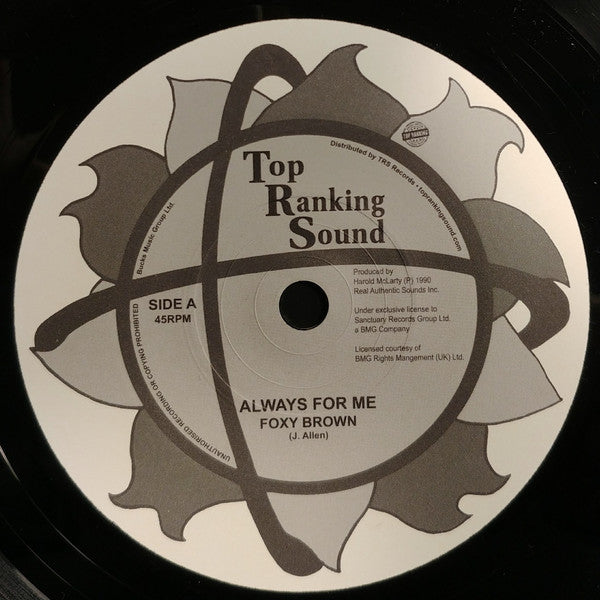 Foxy Brown (2) : Always For Me (7", Single, RE)