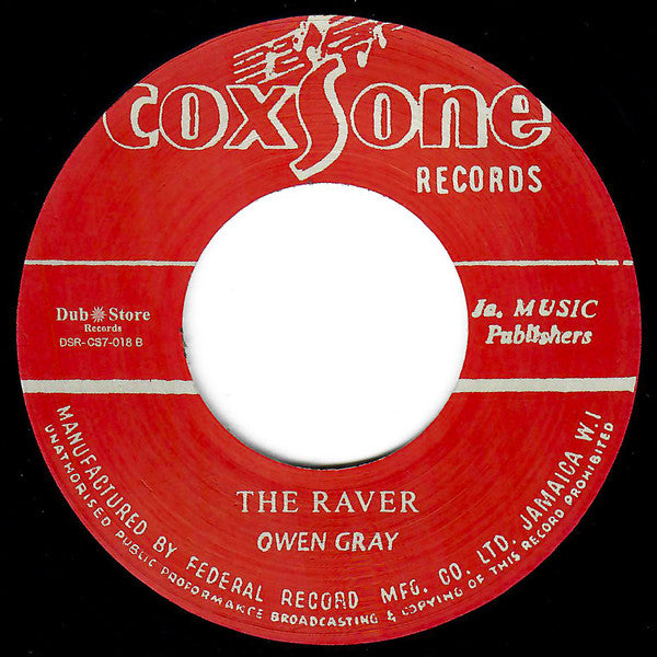 Owen Gray : Give Me A Little Sign / The Raver (7", RP)