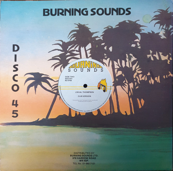 Linval Thompson : Bound To Surrender (12")