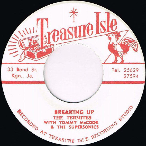 The Termites With Tommy McCook & The Supersonics / Tommy McCook & The Supersonics : Breaking Up / Soul For Sale (7", Ltd, RM)
