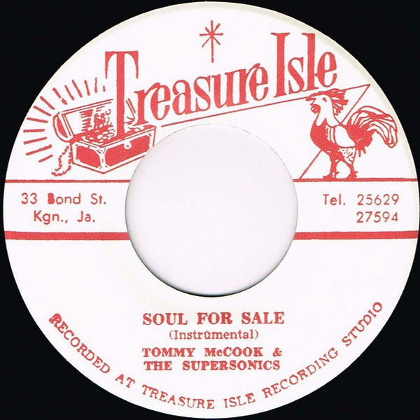 The Termites With Tommy McCook & The Supersonics / Tommy McCook & The Supersonics : Breaking Up / Soul For Sale (7", Ltd, RM)