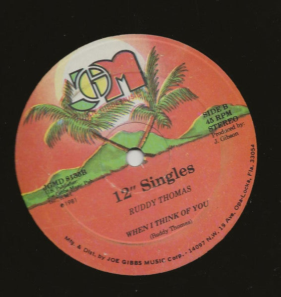 Ruddy Thomas / Paddy Roots : Little Jeanie / Rockin Jeannie (12")